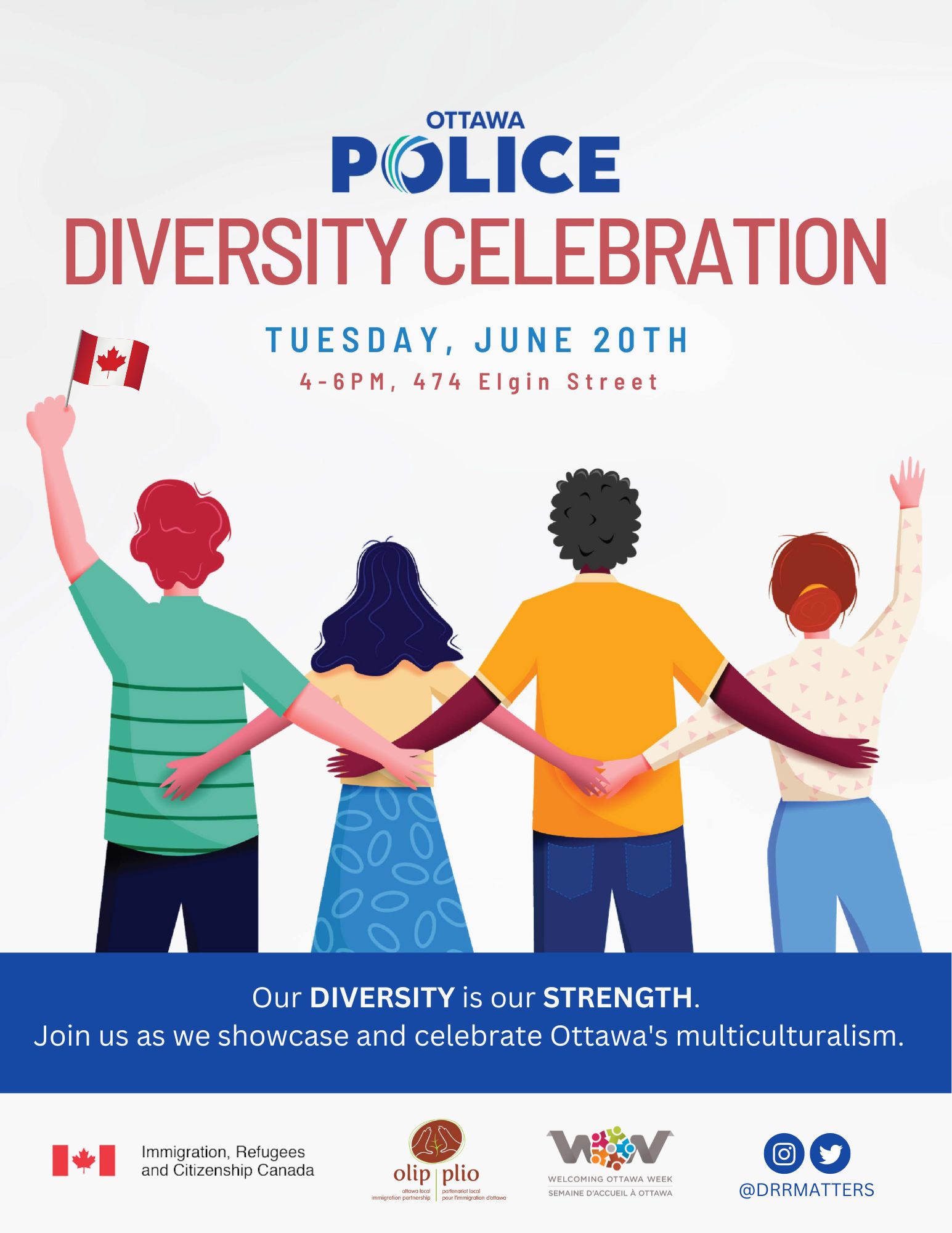 Ottawa Police Service Diversity Day Celebration on June 20th
