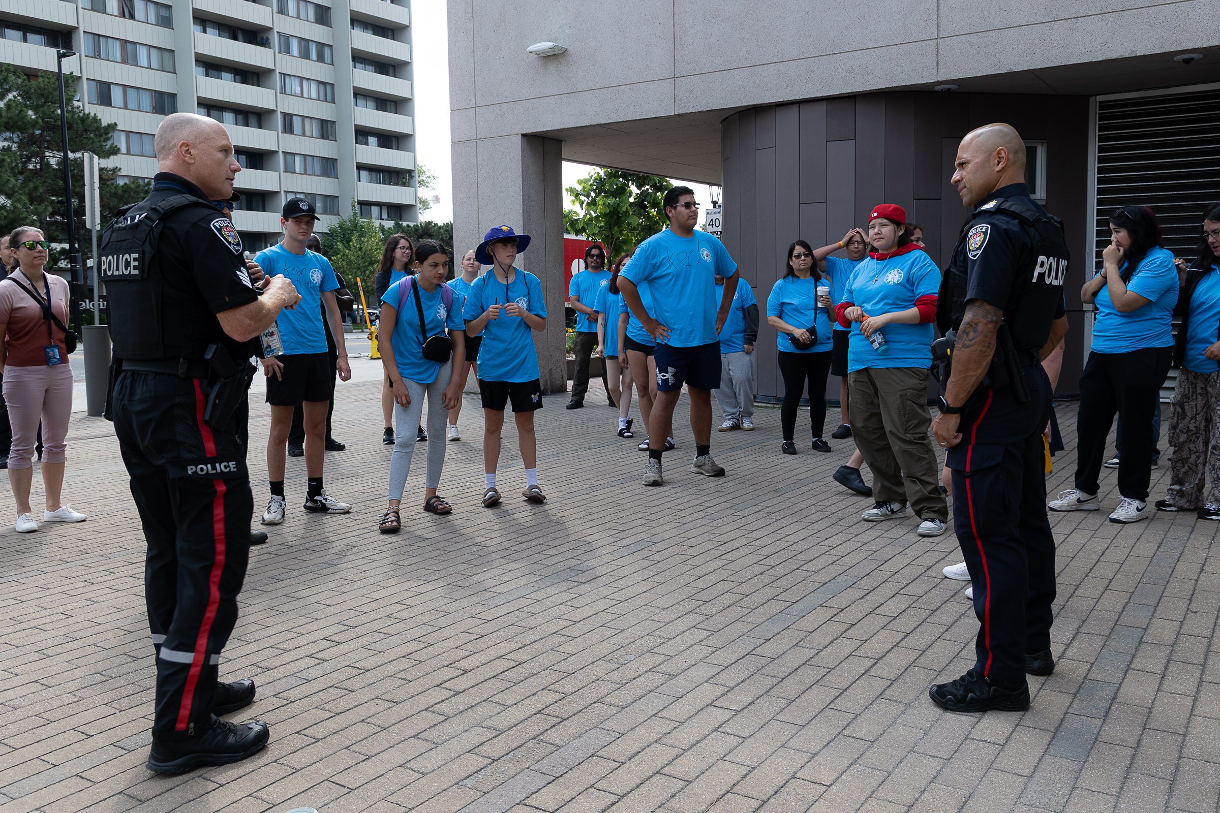 Building Connections, Inspiring Futures: Indigenous Youth Visit Ottawa Police Station