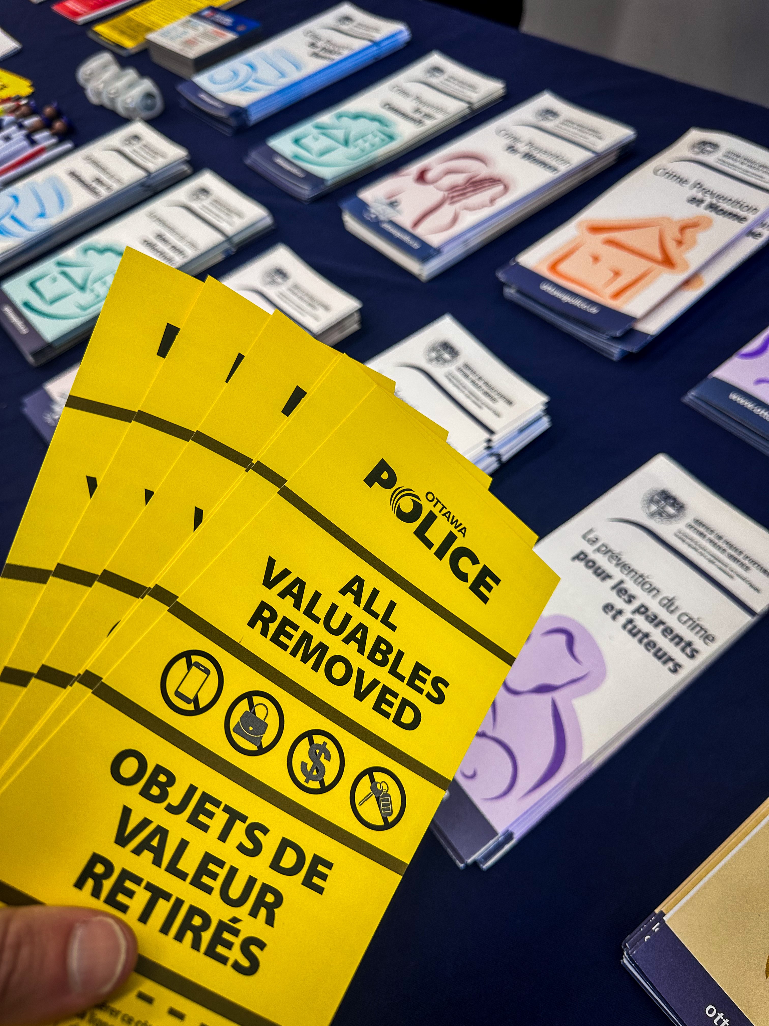 Crime Prevention Week: East District Officers Share Tips to Keep Your Valuables Safe