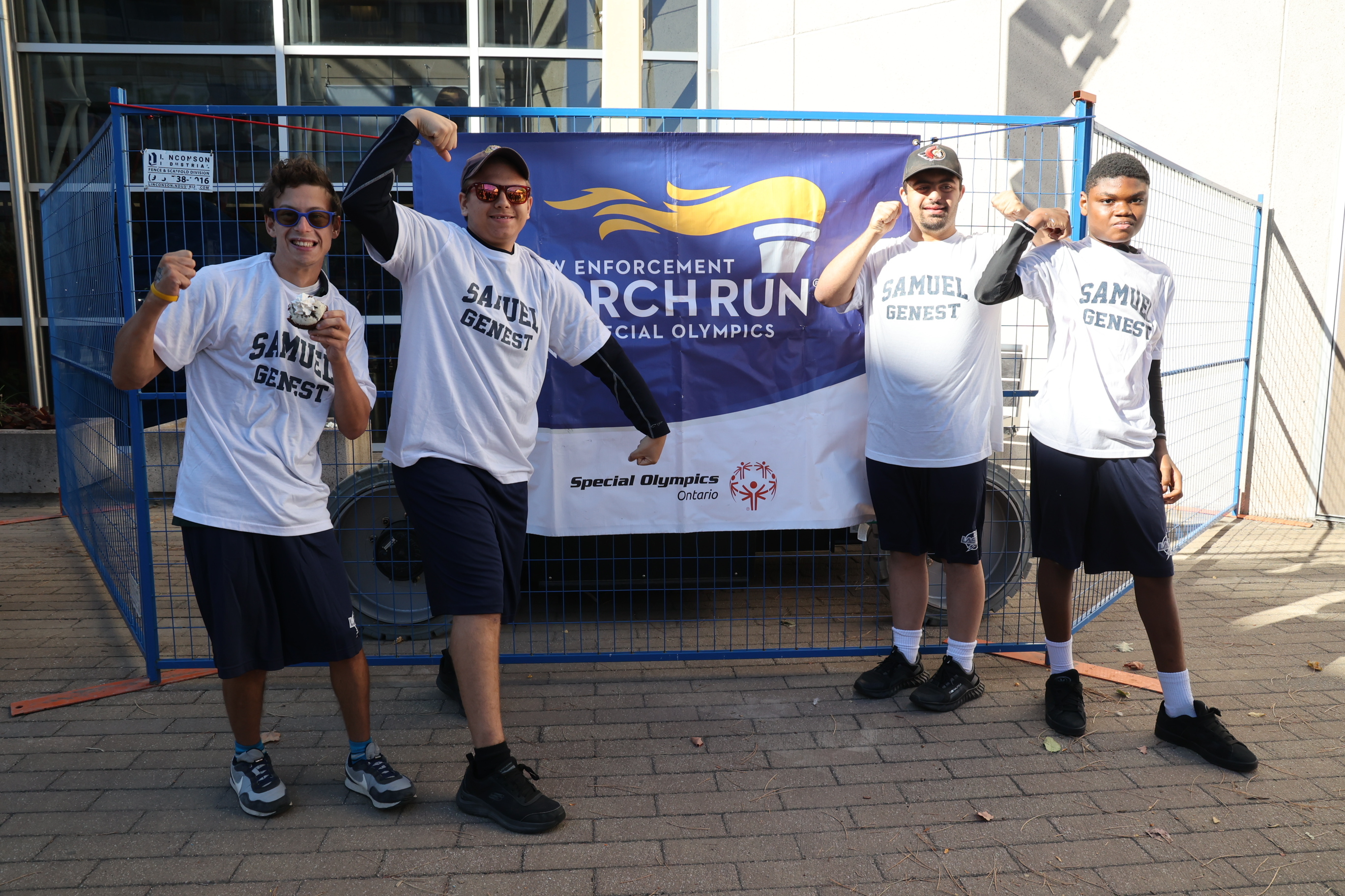 Torch Run for Special Olympics at OPS Central
