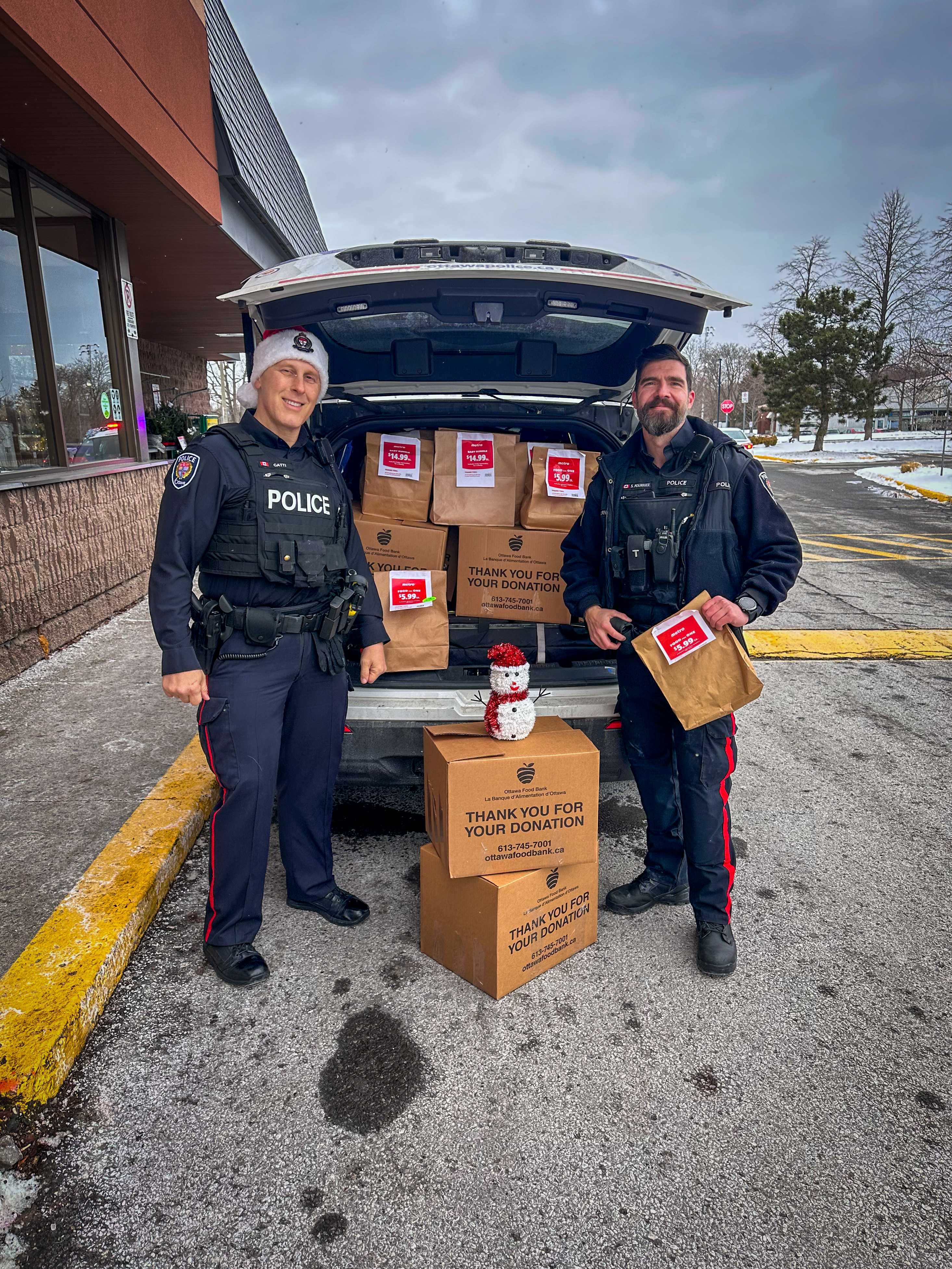 Ottawa Police Service “Cram the Cruiser” Food Drives – Let's Make a Difference Together