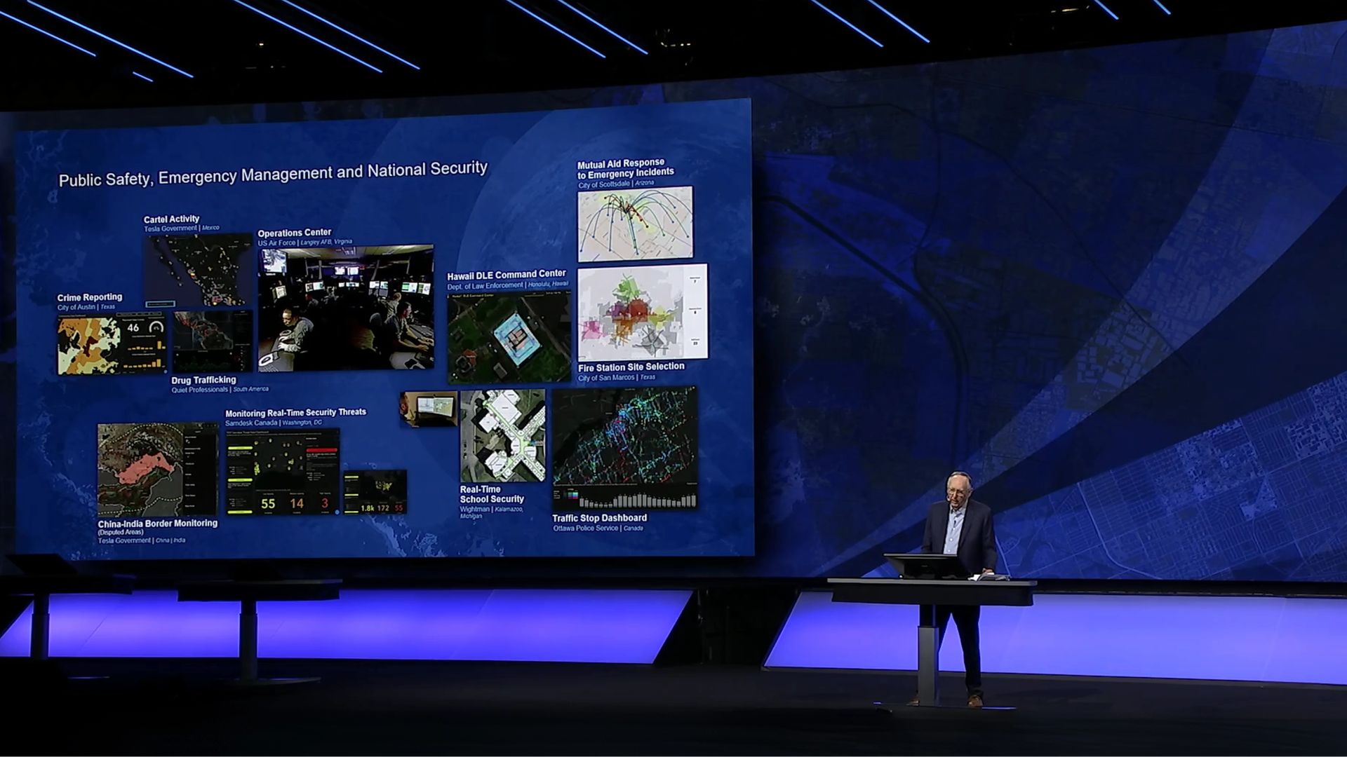 The map that earned international recognition at Esri’s San Diego conference was developed to complement OPS’s 10-year Traffic Stop Race-Based Data Collection Report.
