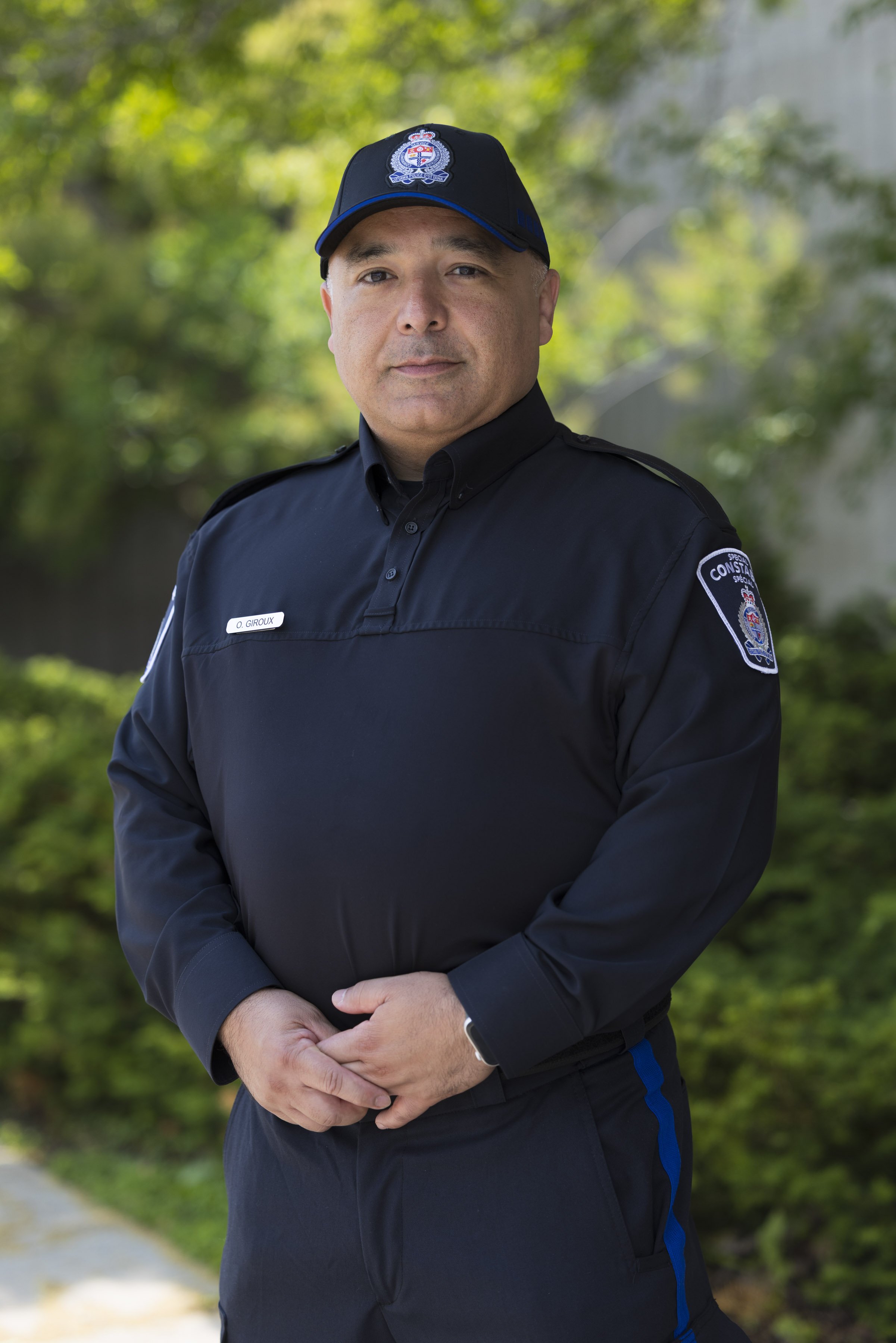Special constable Oscar Giroux
