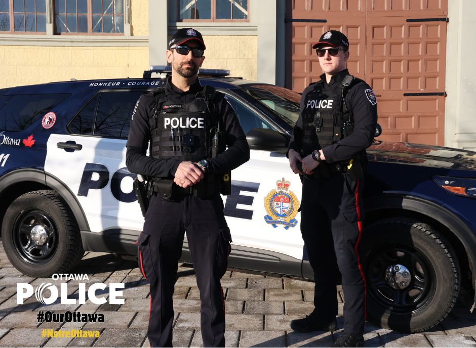 Cst. Soontiens and Cst. Ward