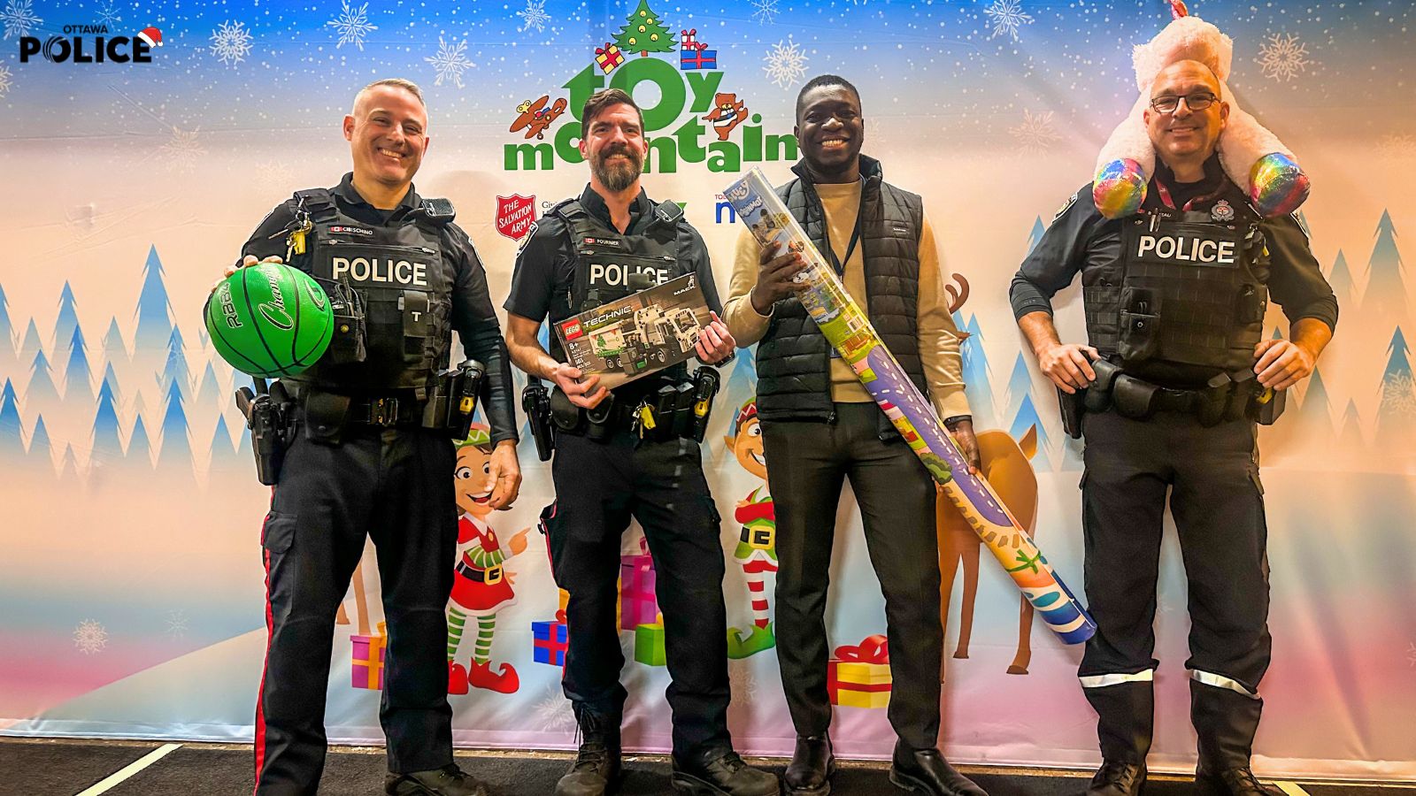 East CPOs Bring Holiday Hope to Ottawa Kids