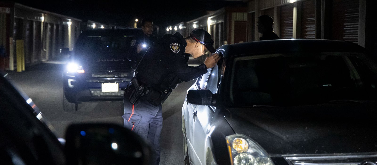 Ottawa Police Service officers respond to a call for a break in at a local business.