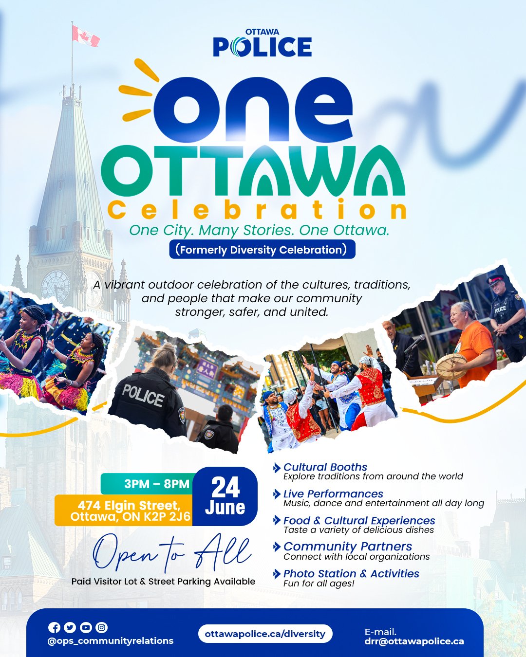 One Ottawa Celebration Poster