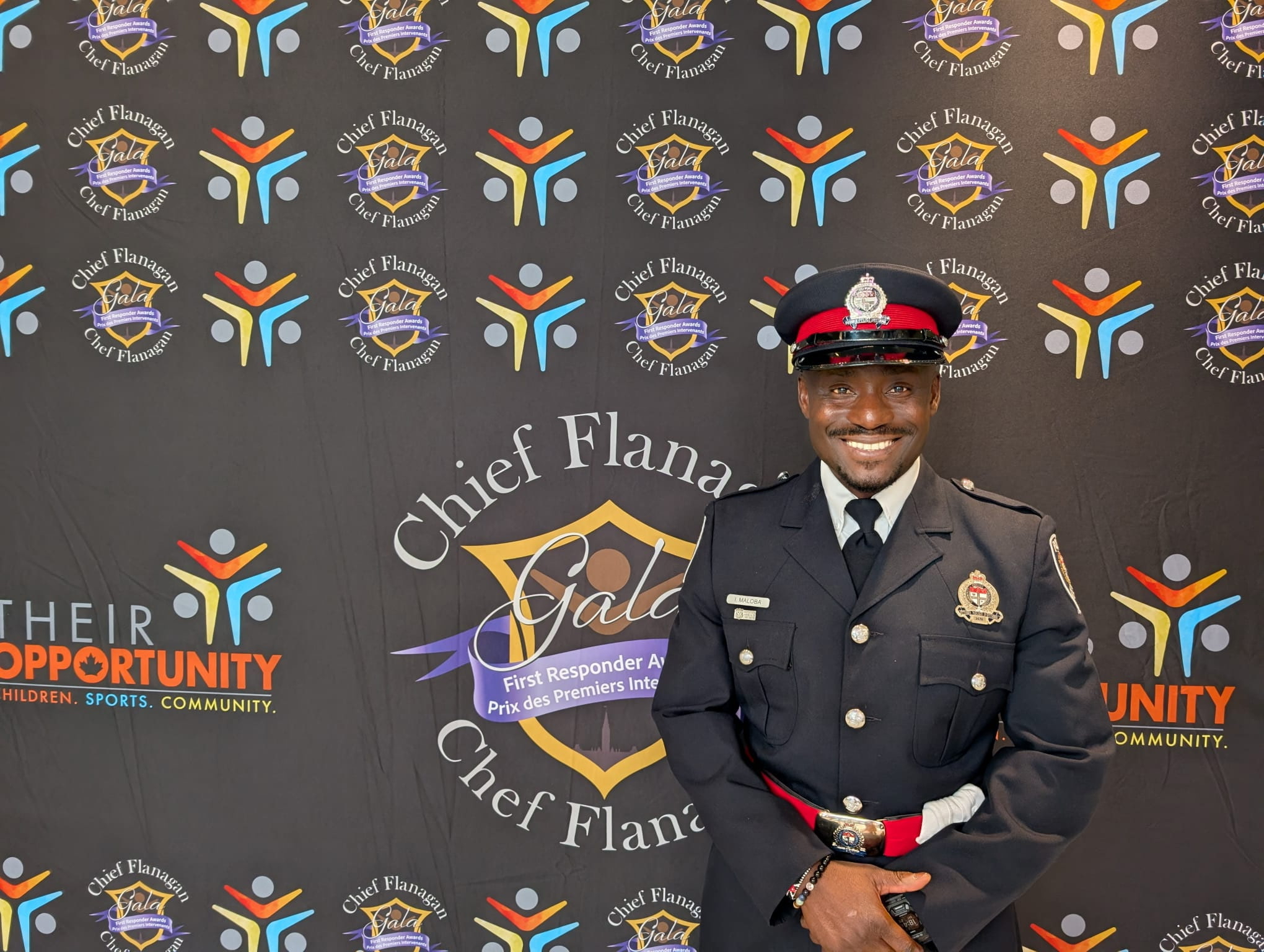 Cst. Idris Maloba wins award for Promoting Equity, Diversity and Inclusion