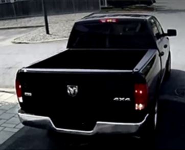 Suspect truck - rear