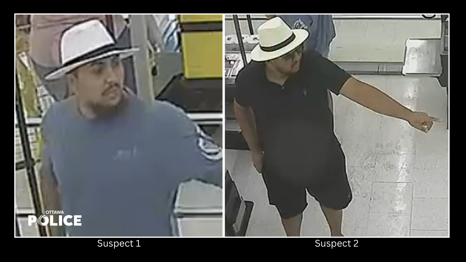 Suspects to identify