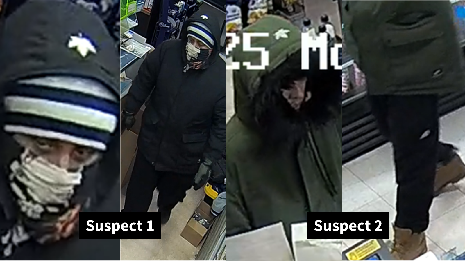 Commercial robbery in Stittsville: Help identify these suspects