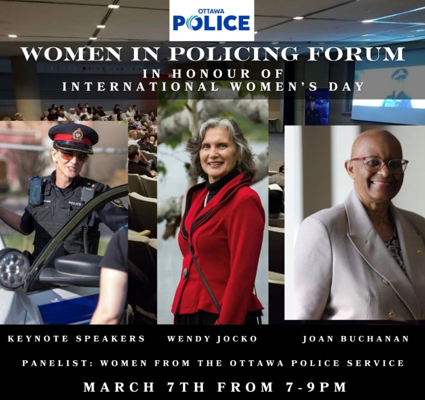 Poster featuring the speaker at an upcoming events