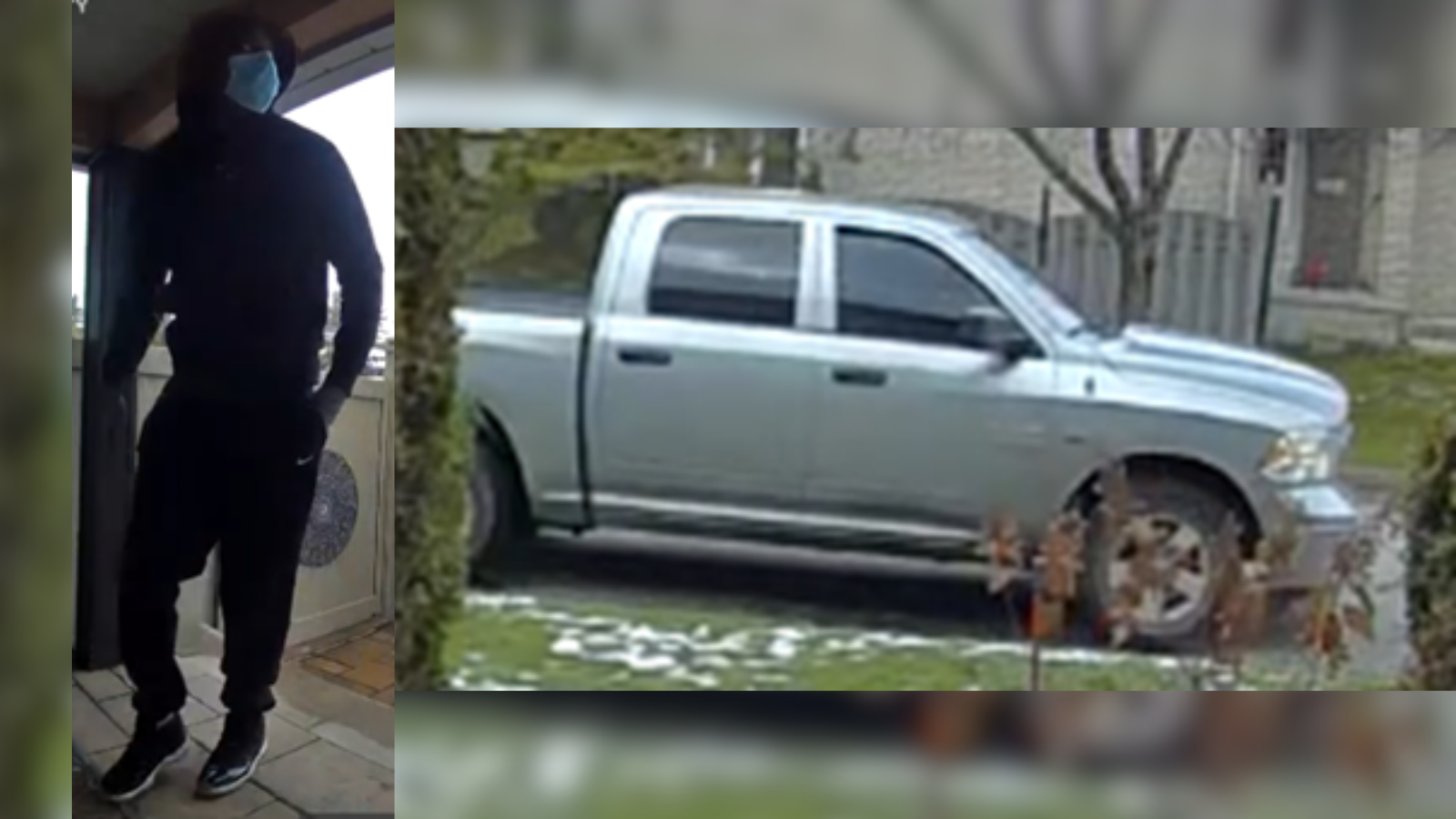 Break-and-enter suspect and truck to identify