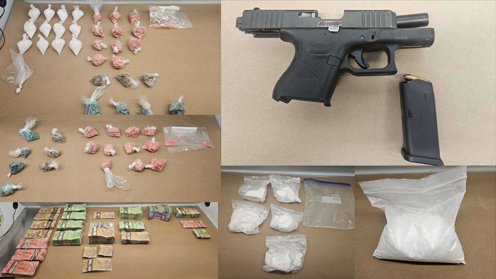 Ottawa Police dismantle drug trafficking network; firearms and large quantities of drugs seized
