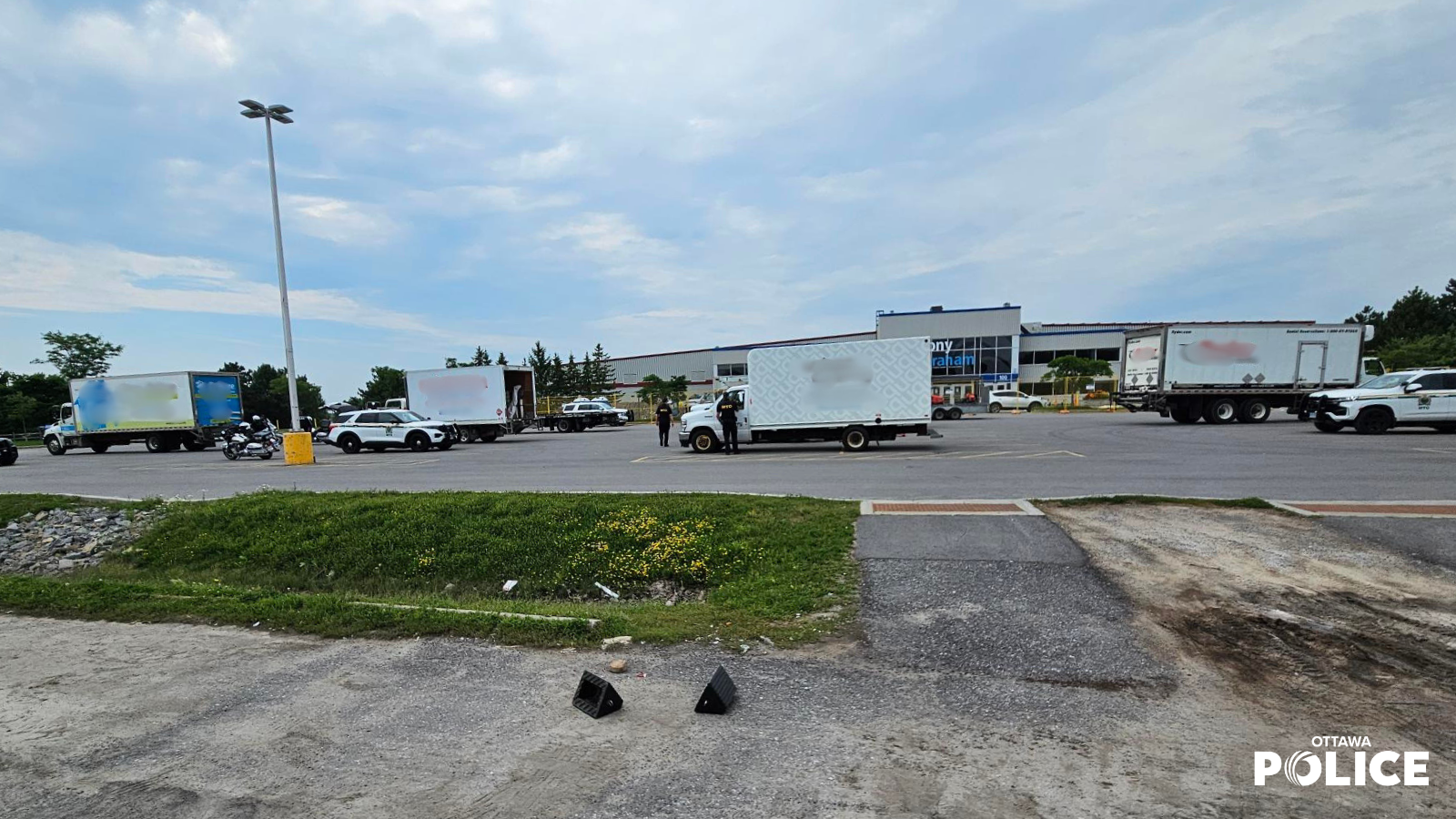 Commercial vehicle safety blitz
