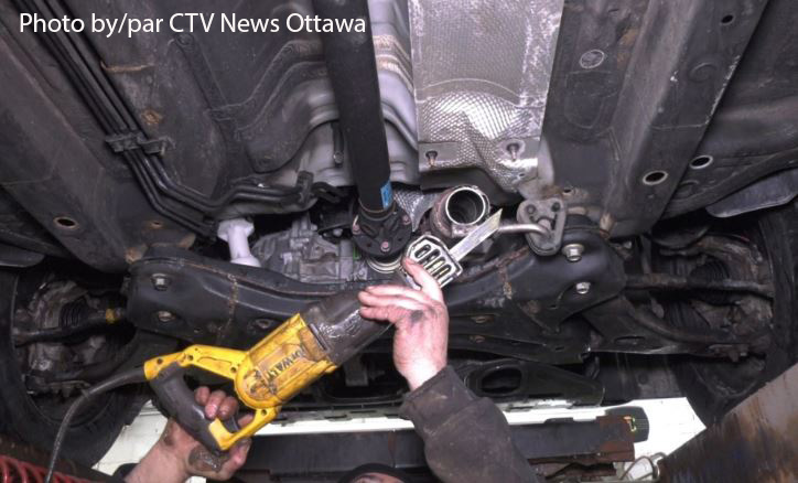 Catalytic Converter photo with credit to CTV