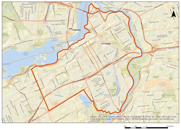 E-scooter map
