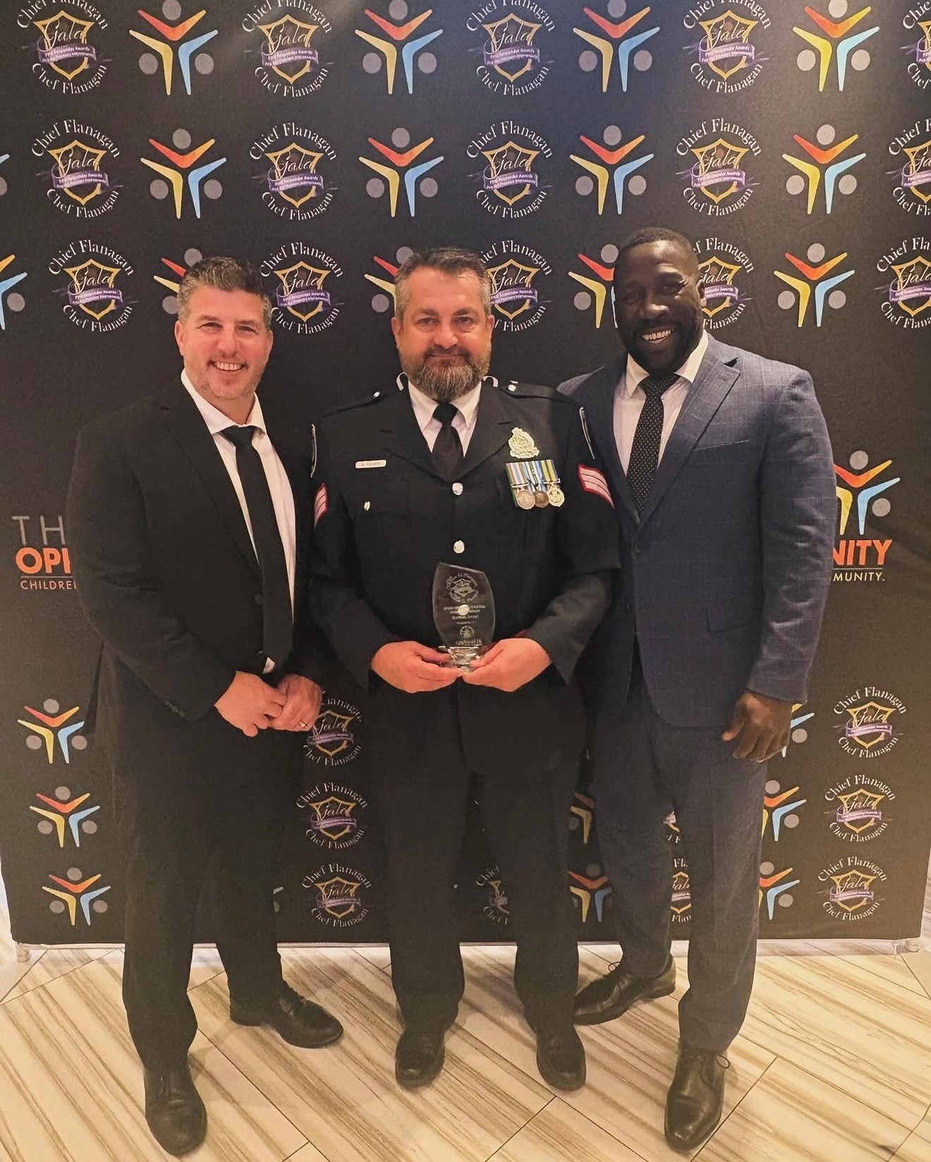 Sgt. Barmak Anvari Honoured with Bruno Gendron Creating Community Award