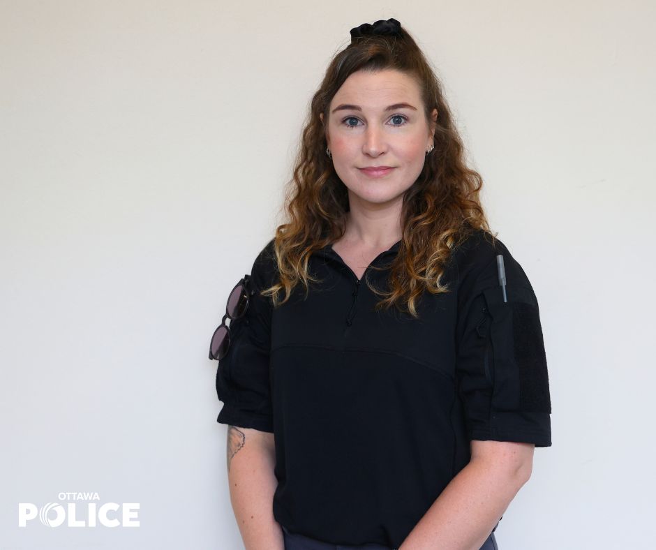 Kristin Russell of the Forensic Identification Unit.