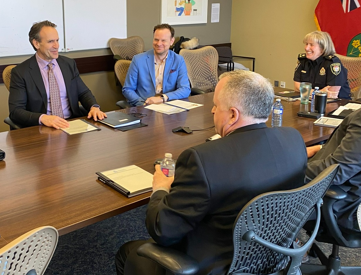On March 13, 2025, Deputy Chief Patricia Ferguson and the OPS team briefed Canada’s Fentanyl Czar, Kevin Brosseau, on their work in the fight against fentanyl.