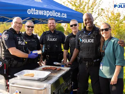 Police Officers BBQ