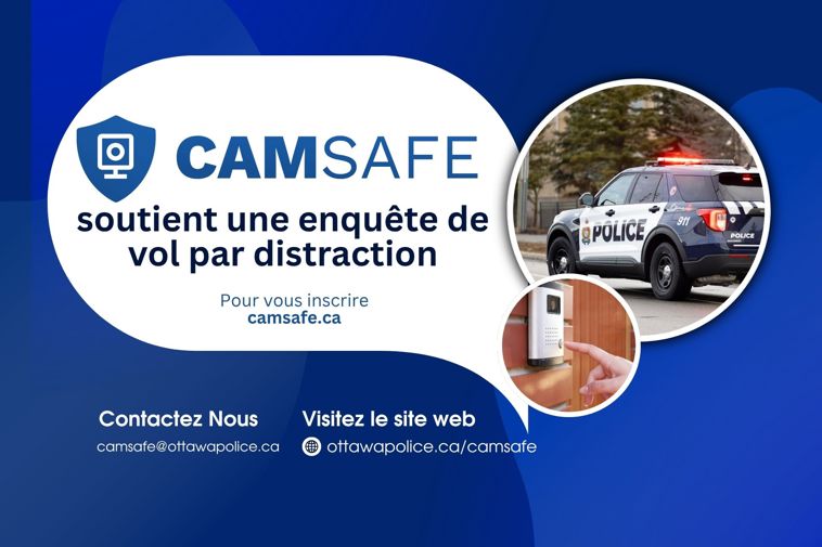 CAMSafe soutient une enquête de vol par distraction
