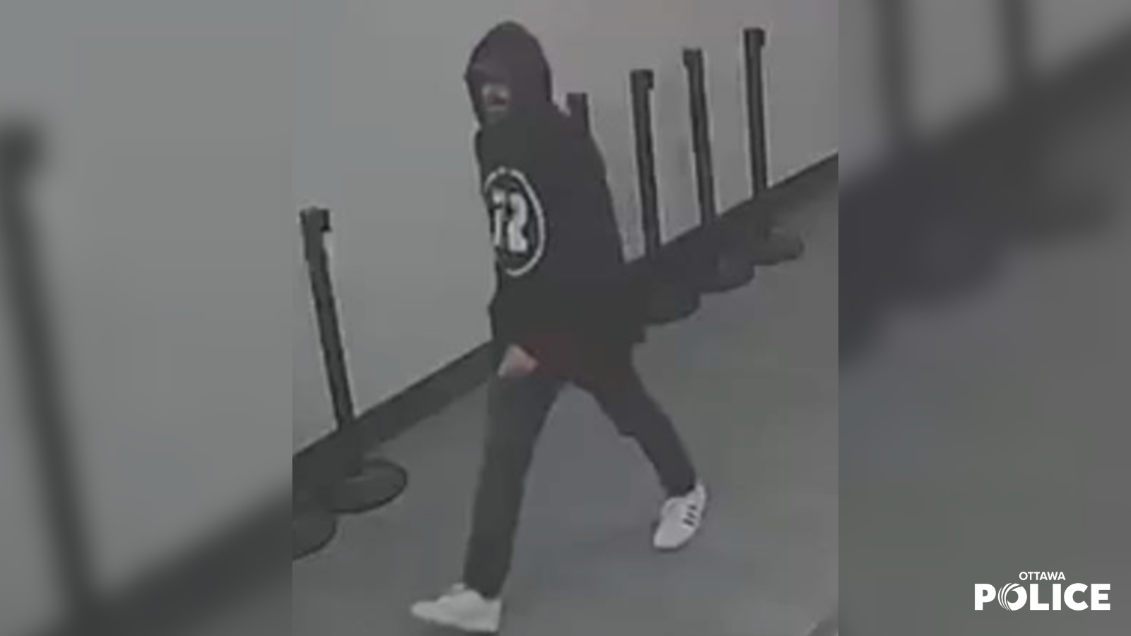 Seeking public assistance to identify robbery suspect; March Road