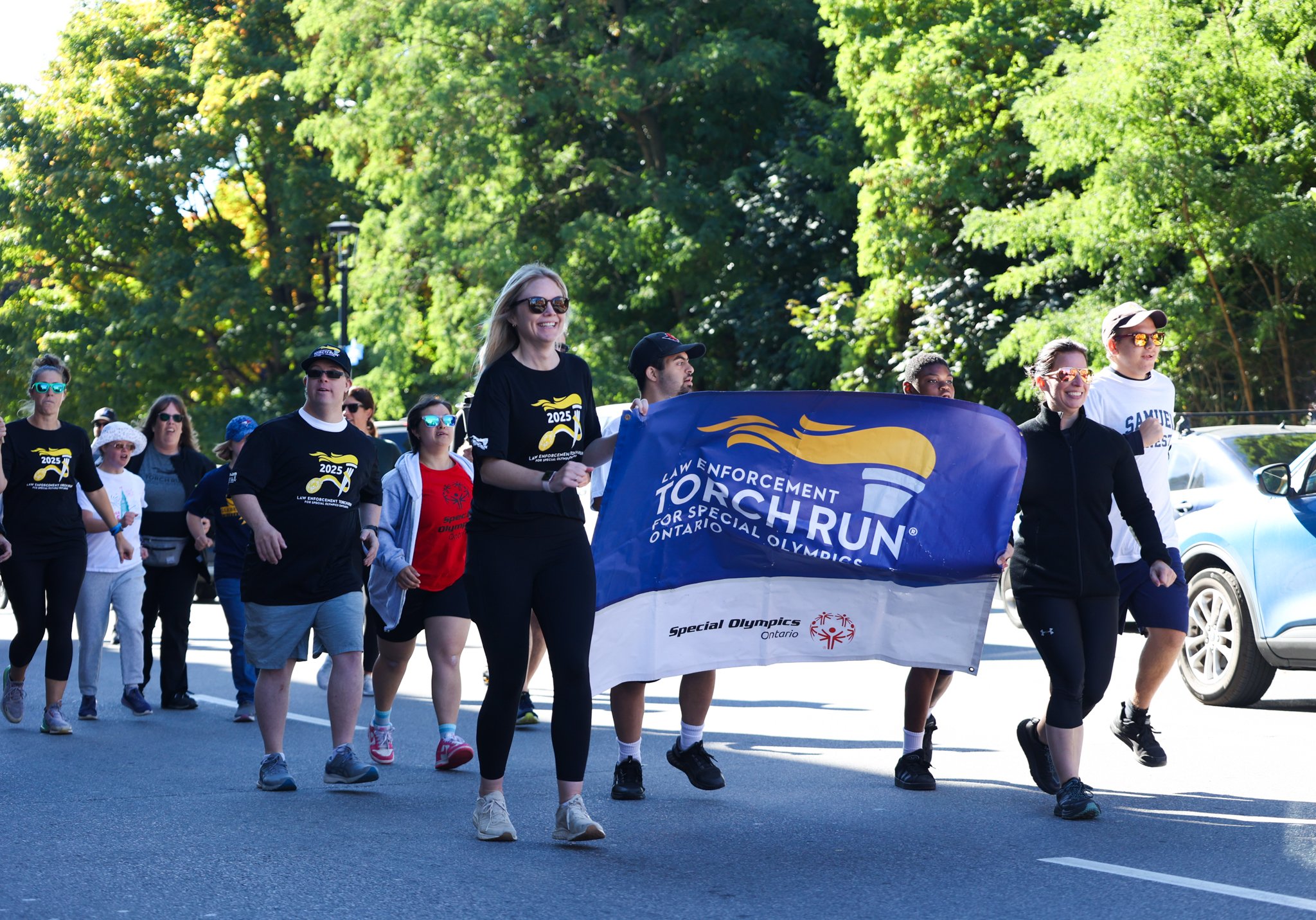 Torch Run for Special Olympics at OPS Central