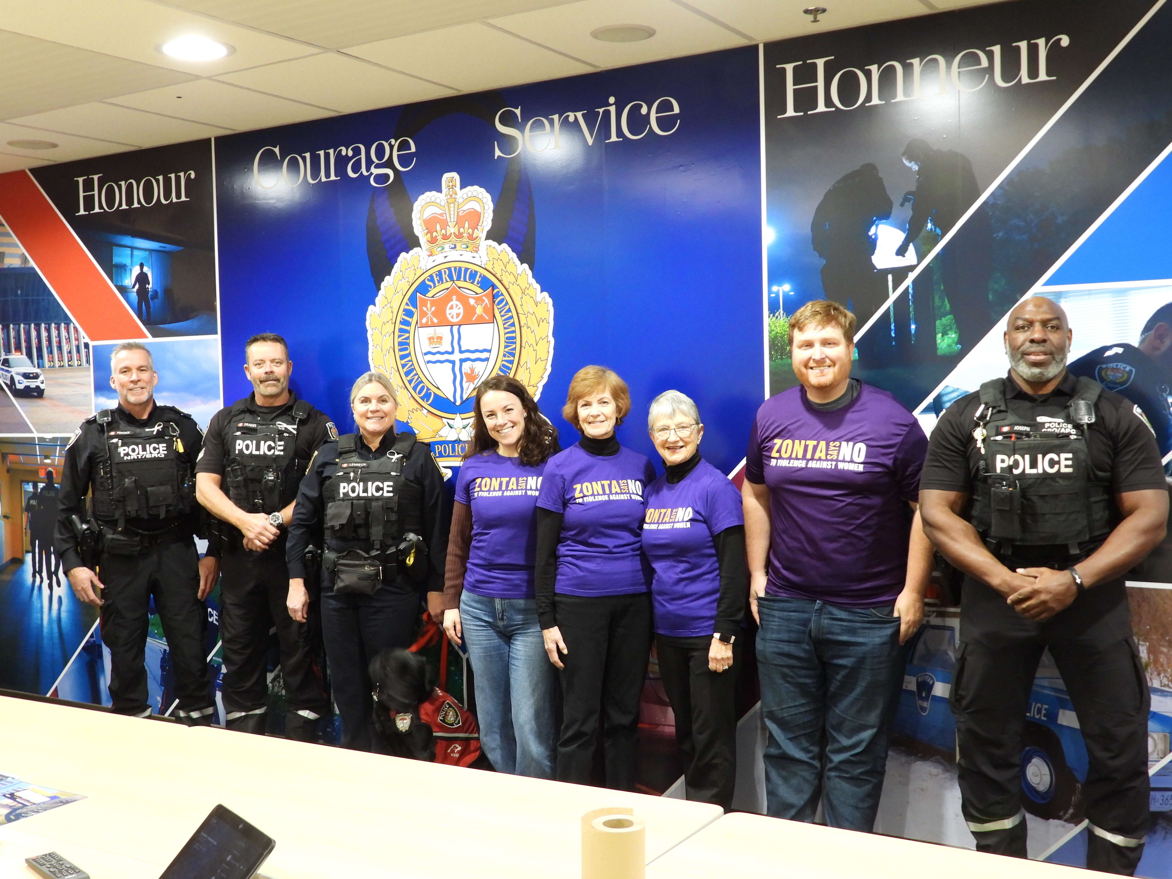 OPS Partners with Zonta International to Say NO to Violence Against Women